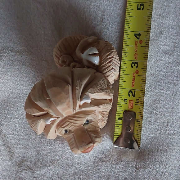 Artensania Rinconada hand crafted leo lion figure from Uruguay signed - Picture 8 of 10